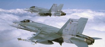 Alertă la granița României! Radarele MApN au detectat o țintă aeriană - Două avioane F-18 au fost ridicate de la sol